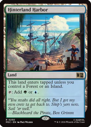 Hinterland Harbor (MSC-250) - Commander: Marvel Super Heroes