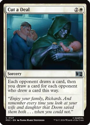 Cut a Deal (MSC-127) - Commander: Marvel Super Heroes
