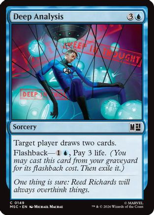 Deep Analysis (MSC-149) - Commander: Marvel Super Heroes