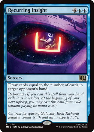 Recurring Insight (MSC-154) - Commander: Marvel Super Heroes