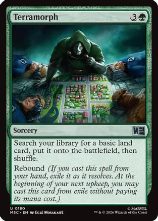 Terramorph (MSC-180) - Commander: Marvel Super Heroes