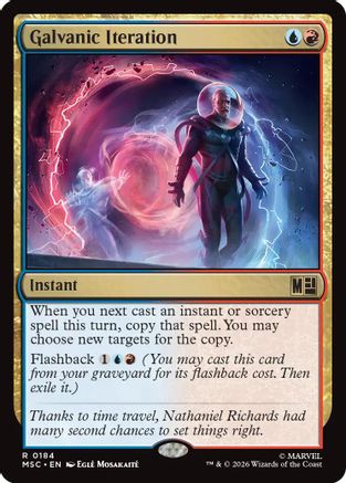 Galvanic Iteration (Surge Foil) (MSC-184) - Commander: Marvel Super Heroes Foil