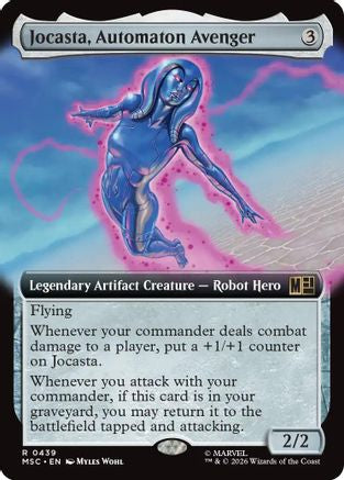Jocasta, Automaton Avenger (Extended Art) (MSC-439) - Commander: Marvel Super Heroes Foil
