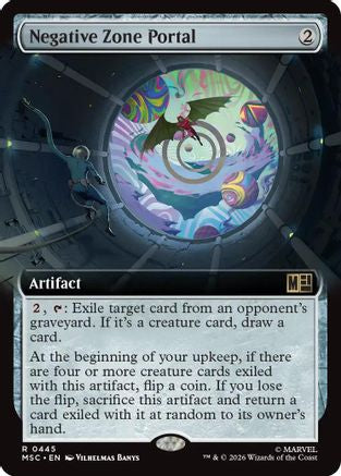 Negative Zone Portal (Extended Art) (MSC-445) - Commander: Marvel Super Heroes Foil