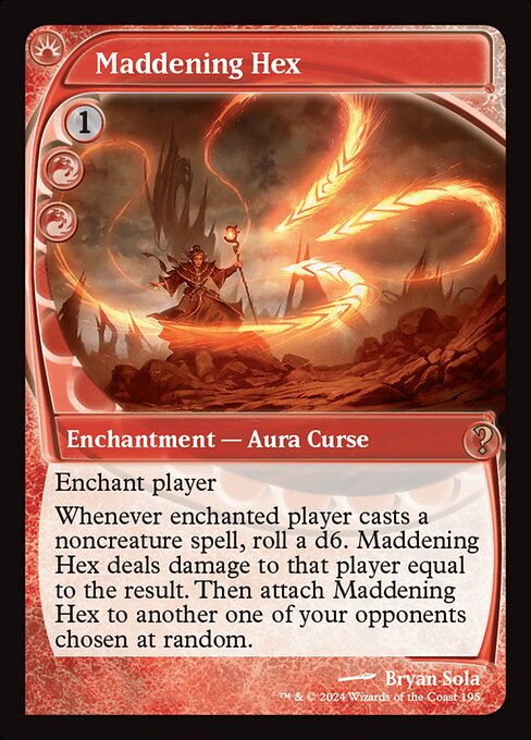 Maddening Hex (MB2 195) [Mystery Booster 2]