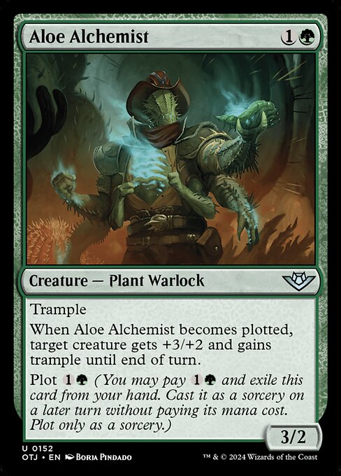 Aloe Alchemist (OTJ 152) [Outlaws of Thunder Junction]