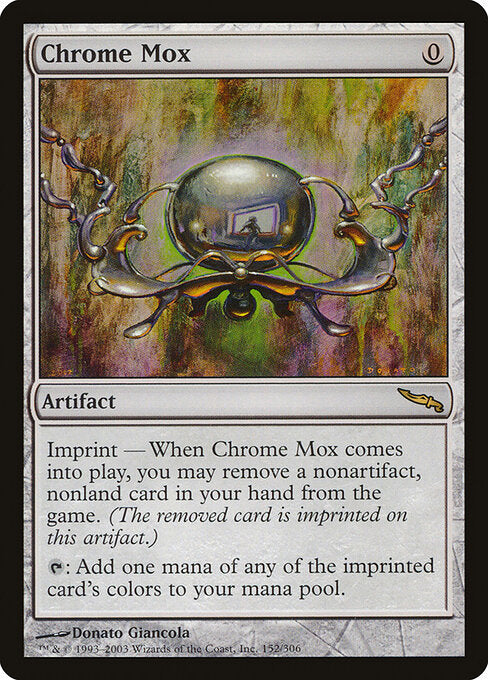 Chrome Mox (MRD 152) [Mirrodin]
