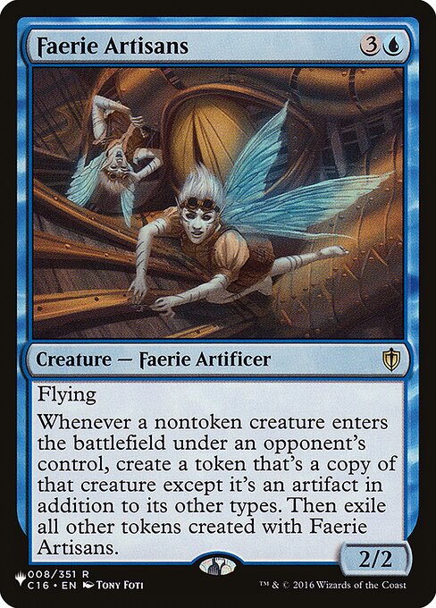 Faerie Artisans (PLST C16-8) [The List]