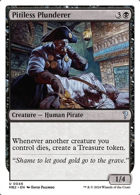 Pitiless Plunderer (MB2 46) [Mystery Booster 2]