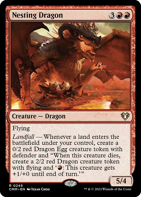 Nesting Dragon (CMM 245) [Commander Masters]