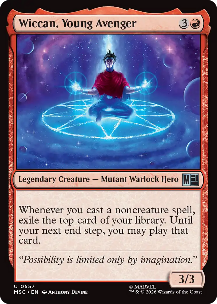 Wiccan, Young Avenger [Marvel Super Heroes Commander]