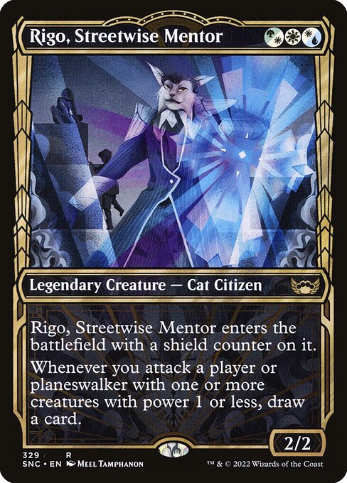 Rigo, Streetwise Mentor (SNC 329) [Streets of New Capenna]