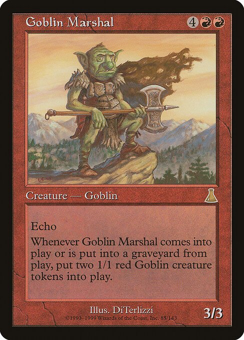 Goblin Marshal (UDS 85) [Urza's Destiny]