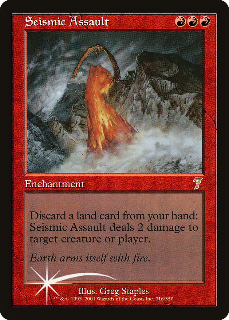 Seismic Assault [Seventh Edition]
