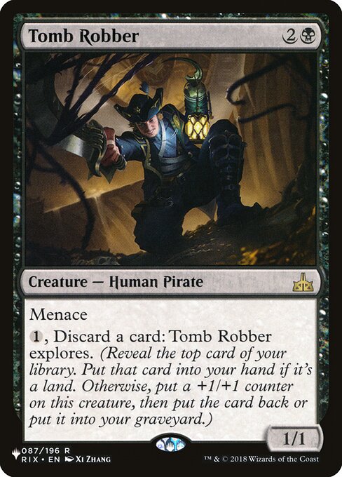 Tomb Robber (PLST RIX-87) [The List]