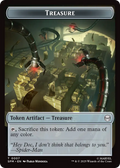 Human Citizen // Treasure Double-Sided Token [Marvel's Spider-Man Tokens]