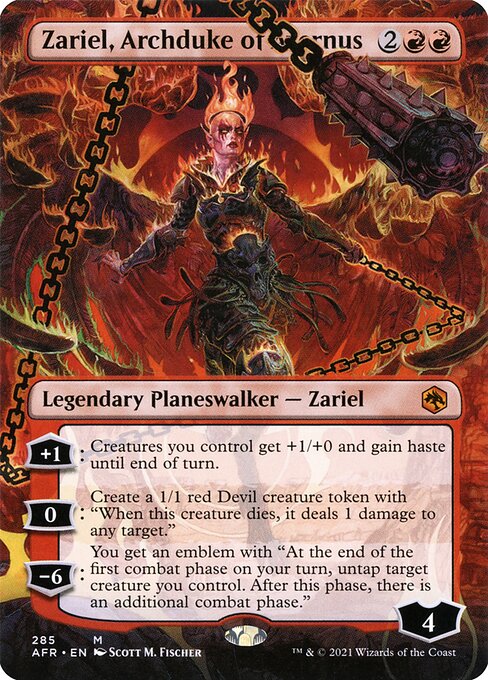 Zariel, Archduke of Avernus (AFR 285) [Adventures in the Forgotten Realms]