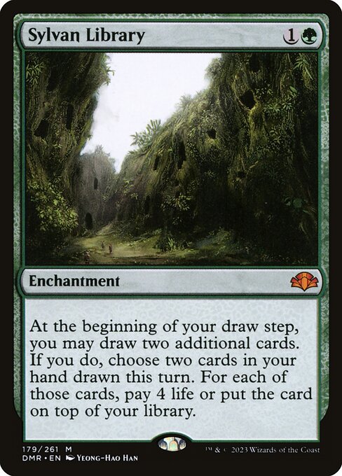 Sylvan Library (DMR 179) [Dominaria Remastered]