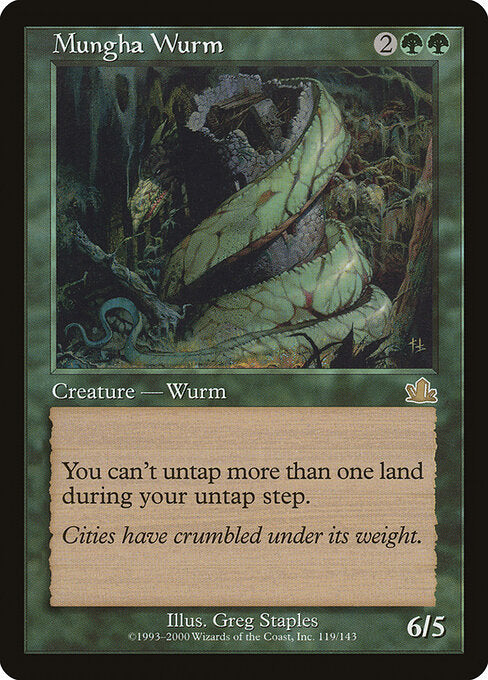 Mungha Wurm (PCY 119) [Prophecy]