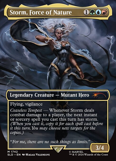 Storm, Force of Nature (SLD 1742) [Secret Lair Drop]