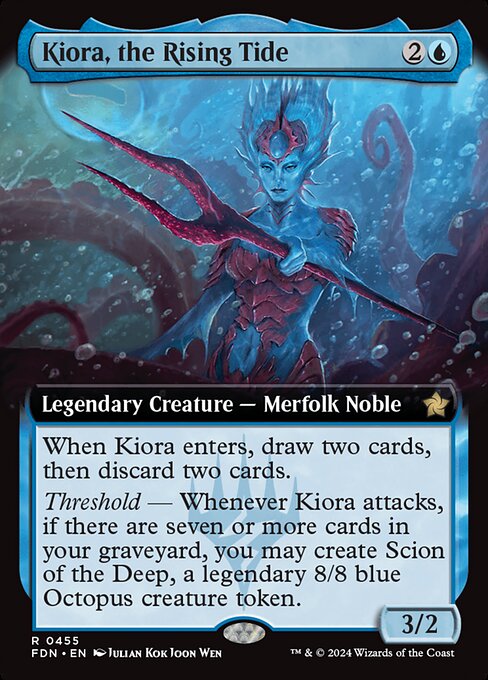 Kiora, the Rising Tide (FDN 455) [Foundations]