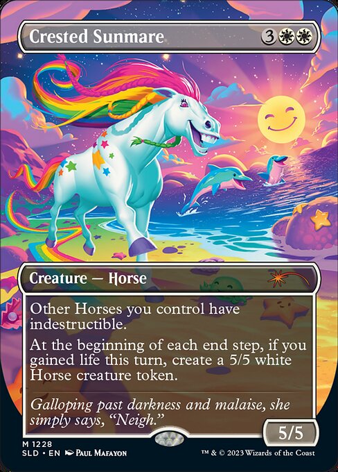 Crested Sunmare (SLD 1228) [Secret Lair Drop]