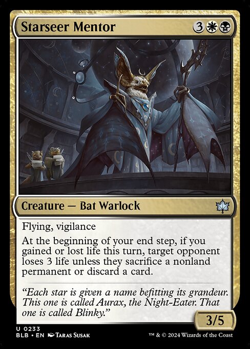 Starseer Mentor (BLB 233) [Bloomburrow]