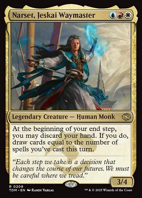 Narset, Jeskai Waymaster (TDM 209) [Tarkir: Dragonstorm]