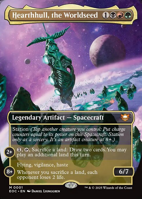 Hearthhull, the Worldseed (EOC 1) [Edge of Eternities Commander]