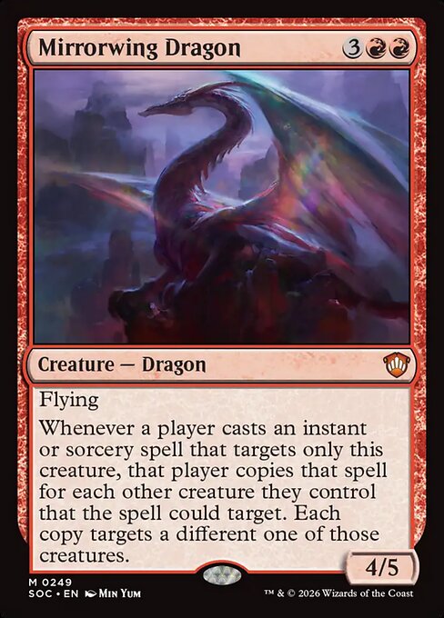 Mirrorwing Dragon (SOC 249) [Secrets of Strixhaven Commander]
