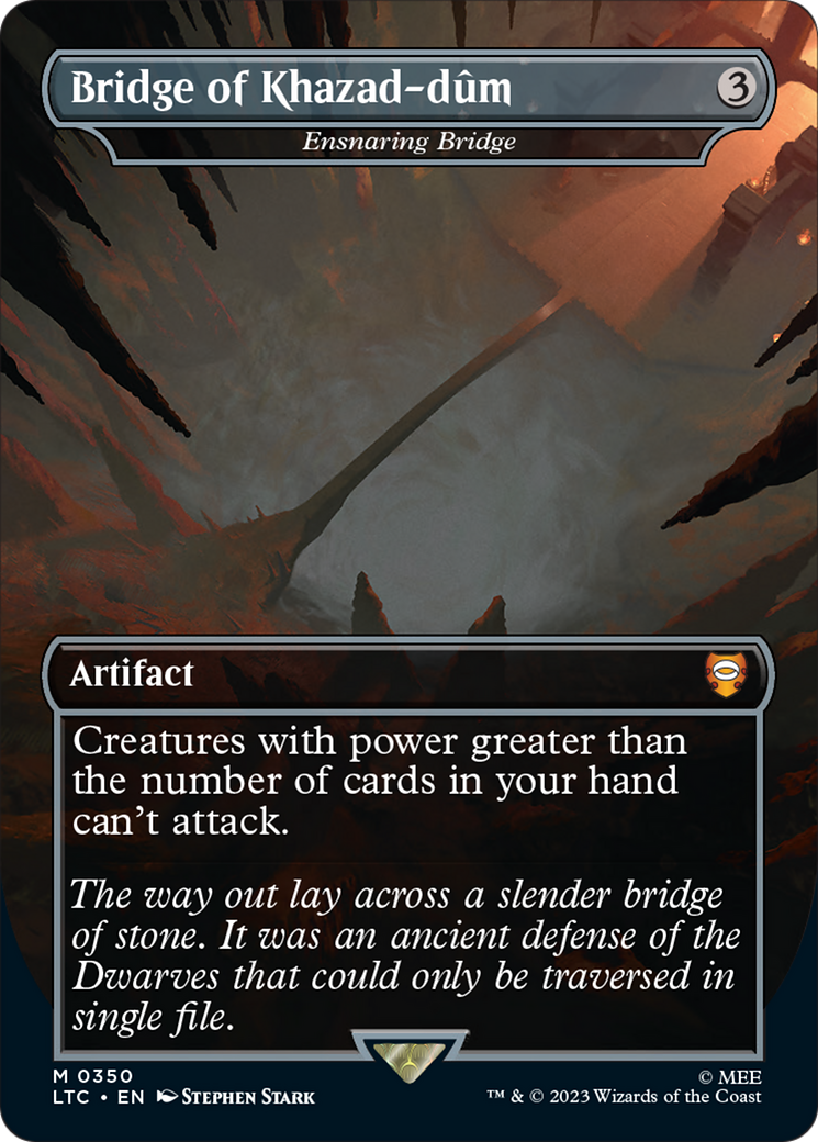 Bridge of Khazad-dum - Ensnaring Bridge (Borderless) [The Lord of the Rings: Tales of Middle-Earth Commander]