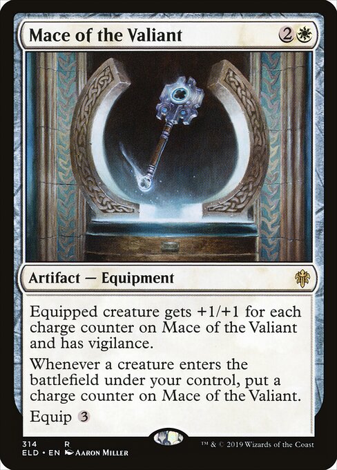 Mace of the Valiant (ELD 314) [Throne of Eldraine]