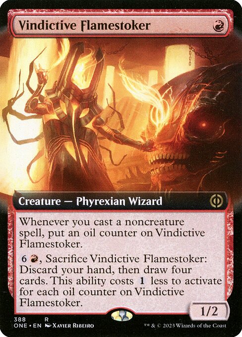 Vindictive Flamestoker (ONE 388) [Phyrexia: All Will Be One]