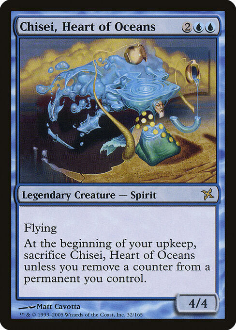 Chisei, Heart of Oceans (BOK 32) [Betrayers of Kamigawa]