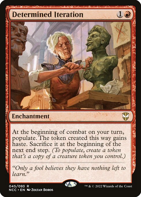 Determined Iteration (NCC 45) [New Capenna Commander]