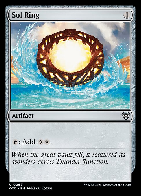 Sol Ring (OTC 267) [Outlaws of Thunder Junction Commander]