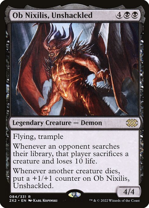 Ob Nixilis, Unshackled (2X2 84) [Double Masters 2022]