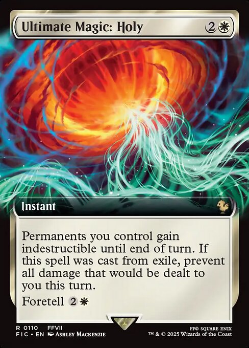 Ultimate Magic: Holy (FIC 110) [Final Fantasy Commander]