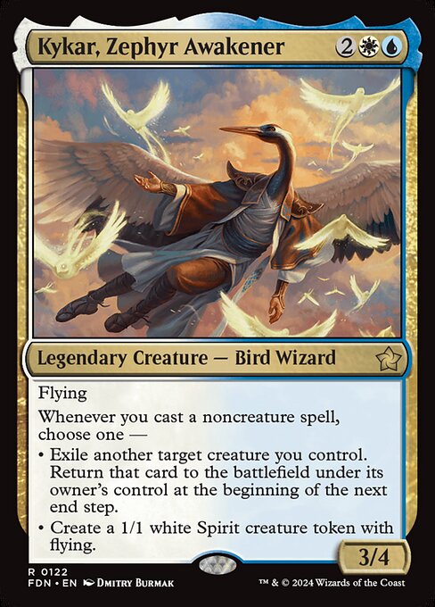 Kykar, Zephyr Awakener (FDN 122) [Foundations]