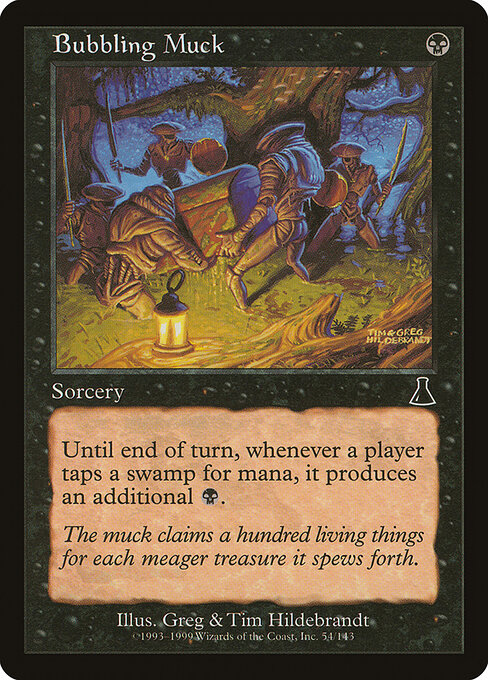 Bubbling Muck (UDS 54) [Urza's Destiny]