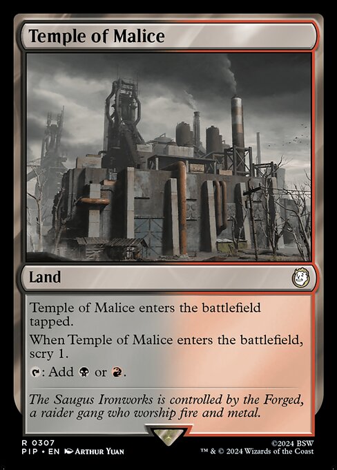 Temple of Malice (PIP 307) [Fallout]