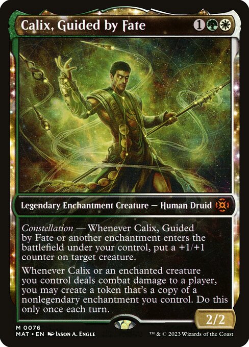 Calix, Guided by Fate (MAT 76) [March of the Machine: The Aftermath]