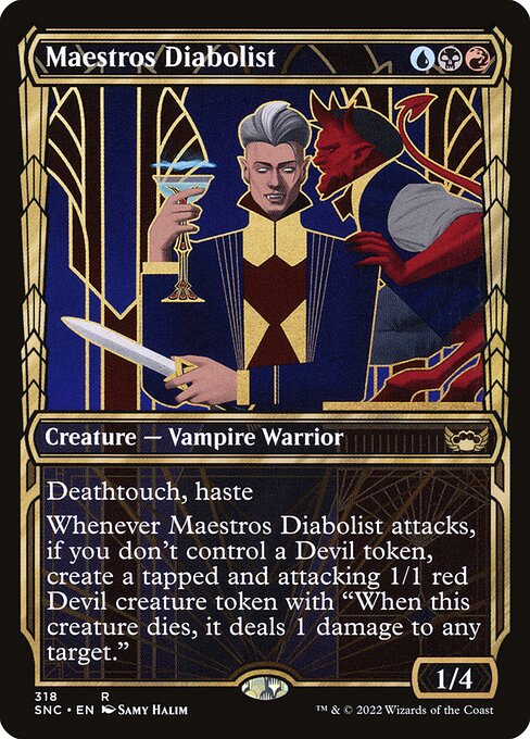 Maestros Diabolist (SNC 318) [Streets of New Capenna]
