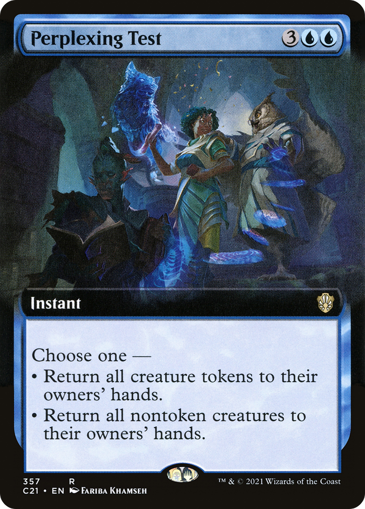 Perplexing Test (Extended Art) [Commander 2021]