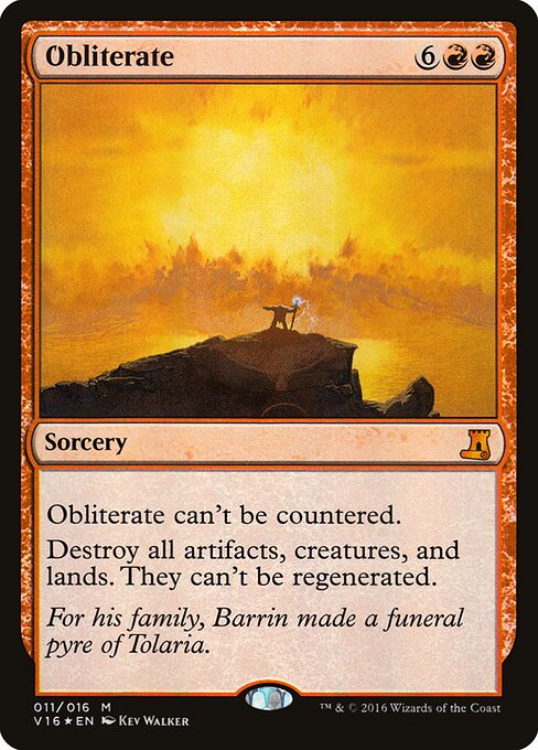 Obliterate (V16 11) [From the Vault: Lore]