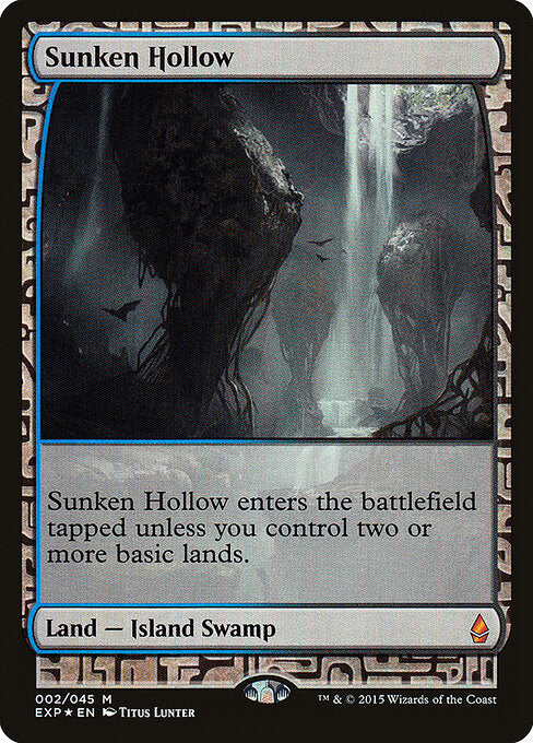 Sunken Hollow (EXP 2) [Zendikar Expeditions]