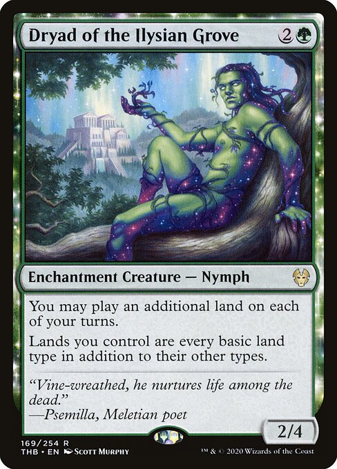 Dryad of the Ilysian Grove (THB 169) [Theros Beyond Death]