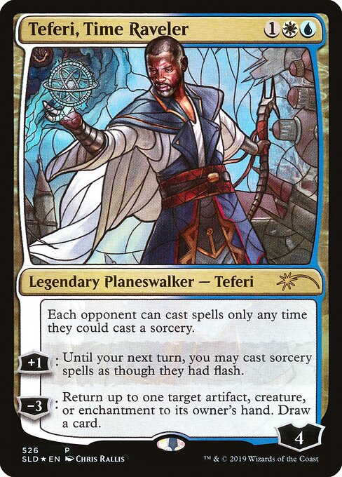 Teferi, Time Raveler (SLD 526) [Secret Lair Drop]