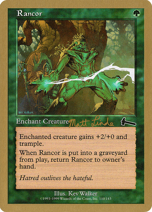 Rancor (WC99 ml110) [World Championship Decks 1999]