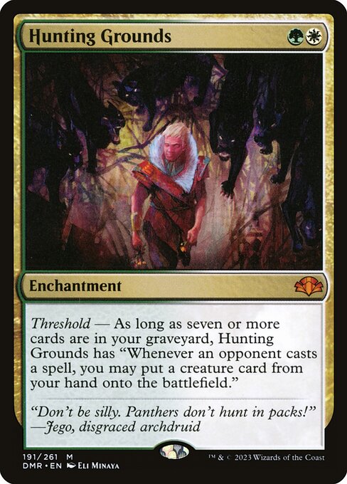 Hunting Grounds (DMR 191) [Dominaria Remastered]